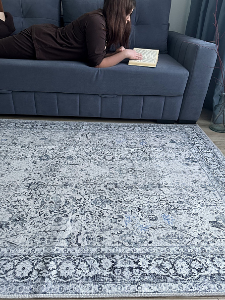Ковер Roxy 125288 Blue прямоугольник