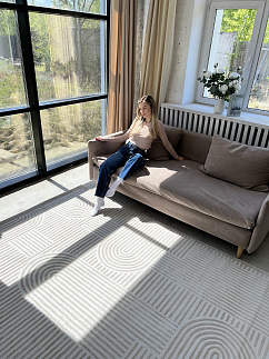 Ковер Bloom 12211A Ecru CKN-L.Beige прямоугольник